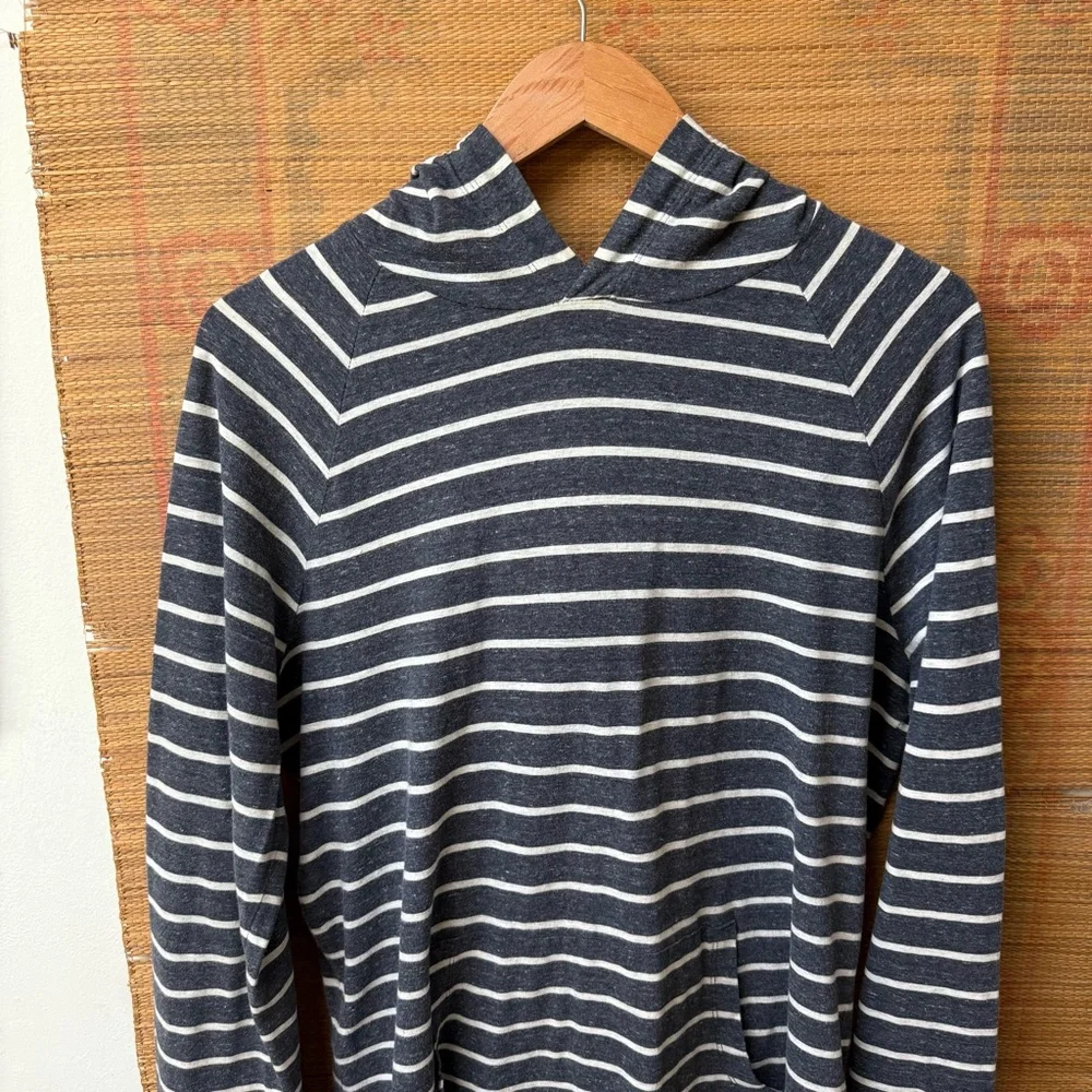 Banana Republic Striped Hoodie Shirt